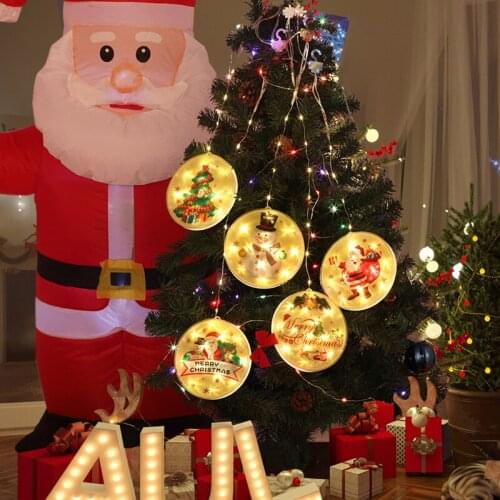 Christmas Decoration Light String 3D Hanging Lamp Outdoor Indoor Star Snowflake Lights for Home Room Window Curtain Wall Decor