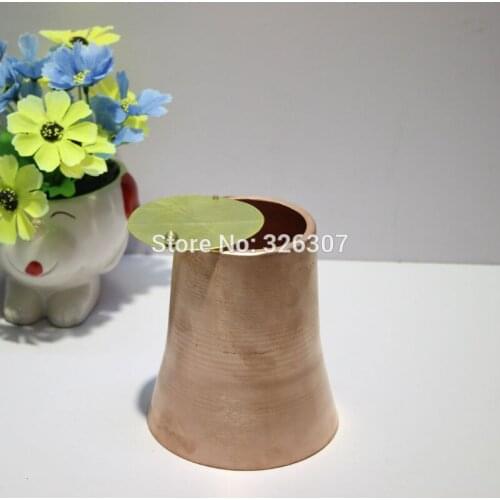 Charcoal copper Sichuan Old Beijing hot pot pressure cap fire pressure cylinder control fire cover chimney smoke stack