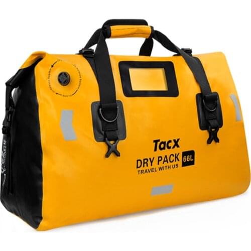 Motorcycle universal modified waterproof bag/rider outdoor backpack/equipment long-distance riding back seat bag/duffel bag