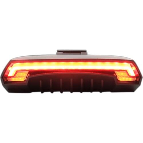 Meilan X5 Bicycle Rear Light Bike Remote Wireless Light Turn Signal LED Beam USB Rechargeable Cycling Tail Light Bike Accessory
