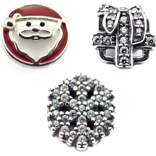 Female Fashion Jewelry Christmas Memories Petites Locket Charm Fits Locket Necklace & Pendant Sterling Silver Jewelry Charms