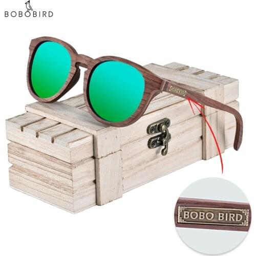 New BOBO BIRD Wood Sunglasses Polarized UV400 Fashion Women Glasses Summer Travel Great Gifts Top Brand Dropshipping