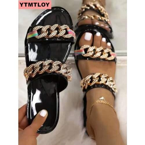 Womens slippers 2021 summer new style Roman retro sandals flat casual shoes womens slippers large size Sandalias Mujer