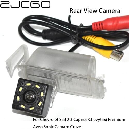 ZJCGO CCD Car Rear View Reverse Back Up Parking Camera for Chevrolet Sail 2 3 Caprice Chevytaxi Premium Aveo Sonic Camaro Cruze