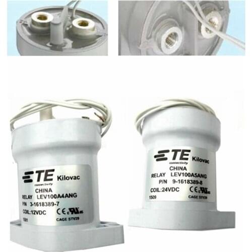 Free shipping 1PCS DC relay 12V/ 24V coil 3-1618389-7 LEV100A4ANG new energy vehicle 9-1618389-8 LEV100A5ANG high voltage