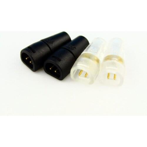 100Pairs/Lot DIY Headset Pin Connector Plugs For IE8 IE80 Earphone Cable Wholesale