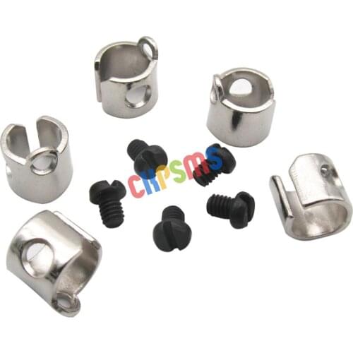 5Sets #SS-7080510-TP+229-06309 THREAD GUIDES AND NEEDLE FIXED SCREWS FOR JUKI DDL -555 ,DDL-5550,DDL-8300