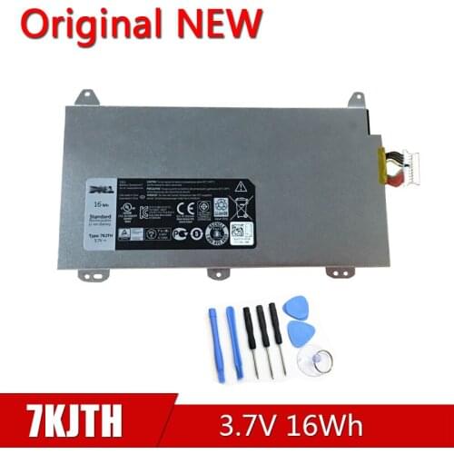 7KJTH NEW Original Laptop Battery For DELL Venue 8 Pro (384) Tablet 3.7V 16Wh