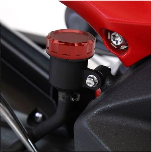 For TRIUMPH TIGER 1050 TIGER 1200 EXPLORER TIGER 800 XC XCX XR XRX Motorcycle CNC Aluminum Rear Brake Fluid Reservoir Cover Cap