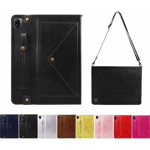Envelope Design Smart Leather Case For XiaoMi MiPad 5 5Pro 11 inch Magnetic Stand Protective Cover for Xiaomi Mi Pad 5 Pro Shell