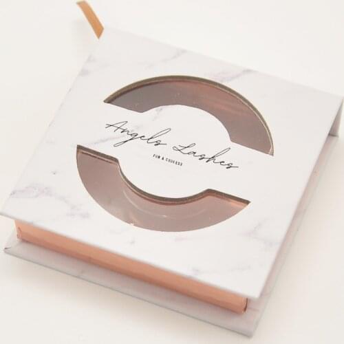 Eyelash Packaging Box Lash Boxes Custom Logo Private Label Faux Cils 25mm Mink Lashes Package Storage Cases Vendors For Business