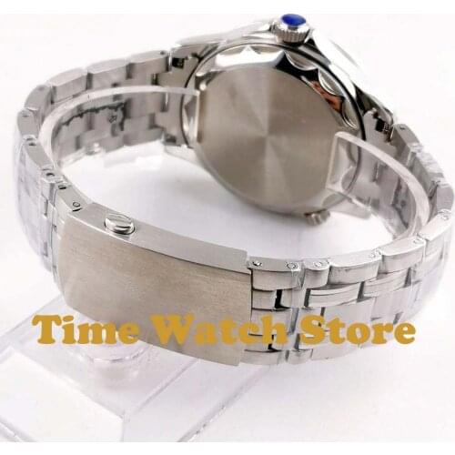 Quality 20mm watch band bracelet strap 316L stainless steel deployant clasp fit 40mm 41mm case men