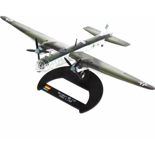 15522 Diecast Army - Plane Models 1/144 Heinkel HE177 Die cast Military Bomber - Aircraft Model kids Toys fighter Collection