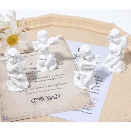 Ins Mini Resin Little Angel Ornaments Home Accessories Furnishings Plaster Photography Photo Props Shooting Background Props