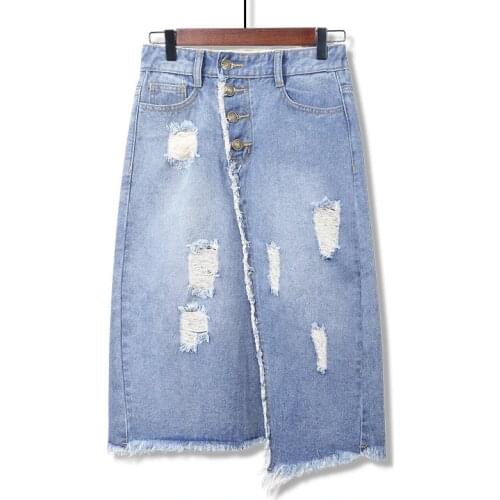 OKXGNZ Denim Skirts For Women