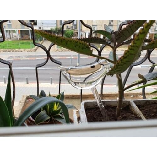PVC Transparent Bird Shape Travel Plant Waterer Bulb Auto Water Drip Irrigation Device Watering Tool for Home Garden