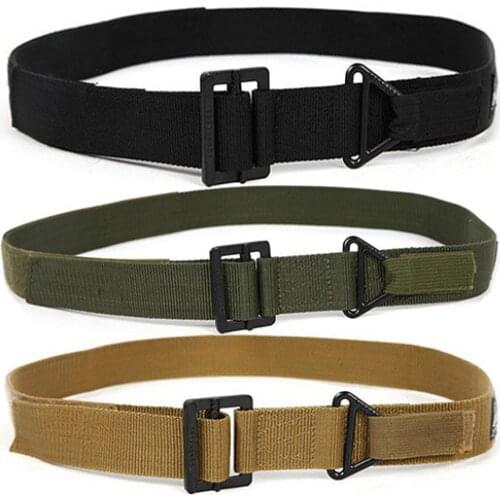 Hot Sales Men Adjustable Survival Tactical Belt Emergency Rescue Rigger Military Waistband