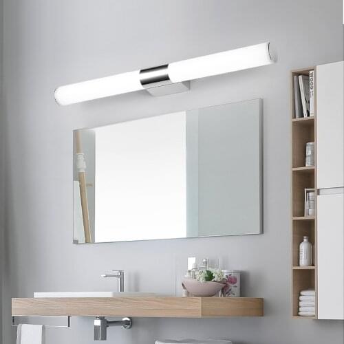 Modern Led Wall Lamp Nordic Mirror Lighting Sconce Bathroom Fixture Minimalist Vanity Living Bedroom Kitchen Indoor Decor Lights