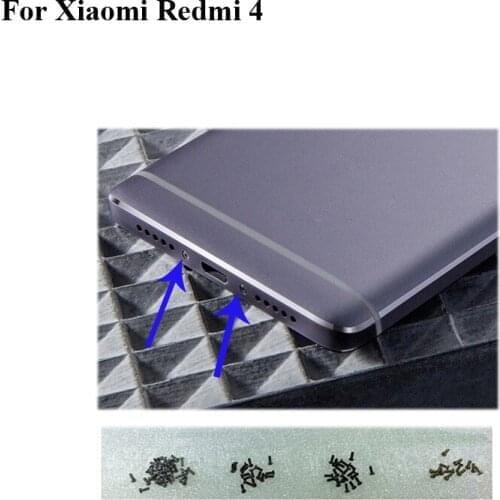 2pcs For Xiaomi Redmi 4 Buttom Dock Screws Housing Screw nail tack for xiao mi Redmi hongmi 4 Redmi4 Phones Screw nail