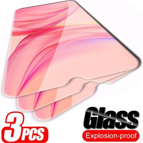 3PCS Tempered Glass For Infinix Hot 10 Lite 8 Light 9 Pro Hot10 Play Note 7 8i Hot8 Hot9 Screen Protector Cover Protective Film