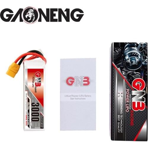 1-2PCS GNB 3000mAh 18.5V 5S 40C/80C Lipo Battery With T/XT60/XT90 Plug For RC Helicopter Quadcopter FPV Racing Drone Parts