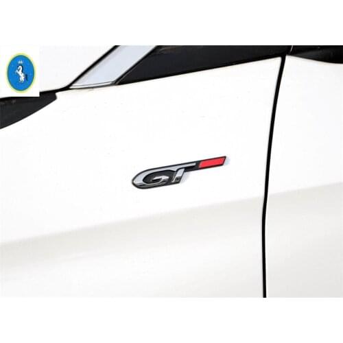 Yimaautotrims Auto Accessory Logo Cover Badge Car Body Emblem Sticker Trim Fit For Peugeot 3008 GT / 5008 GT ABS