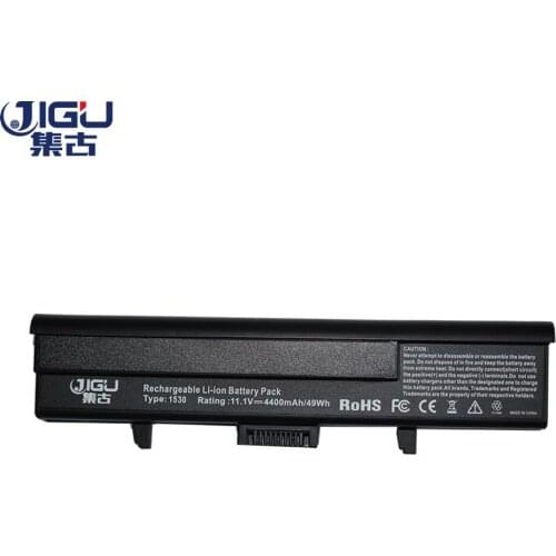 JIGU High Capcity Black 6 Cells Laptop Battery FOR DELL GP975 RU030 312-0663 451-10528 RN897 TK330 XT828 XPS M1530