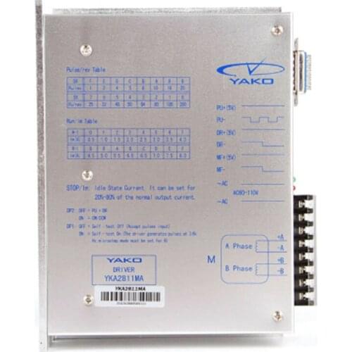YKA2811MA stepper motor driver controller engraving machine accessories 8A for 86 110 stepper motor