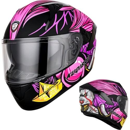 Motorcycle Helmet Full Cover Smart Full Face Helmet Anti-Fog Dual Lens Bluetooth Helmet DOT Certification Capacetes Para Moto