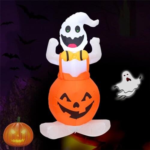 Halloween Inflatable Animated Ghost Outdoor Yard Shopping Mall Decoration Halloween Party Supplies Scary Halloween Pumpkin Decor