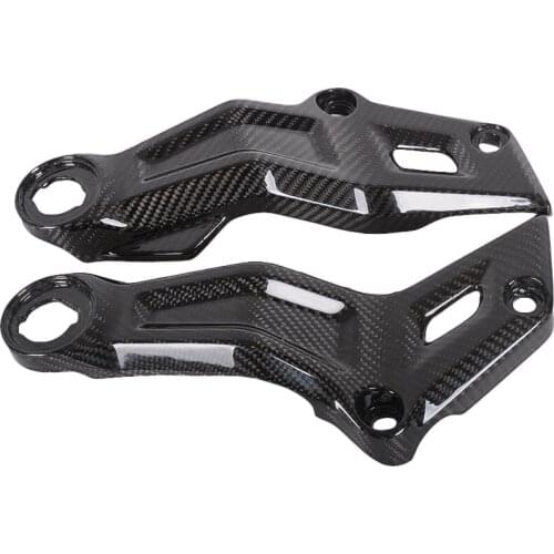 New 100% Real Carbon Fiber Motorcycle Side Frame Cover Decorative Covers Fairing For YAMAHA MT-07 MT07 MT 07 2015 2016 2017