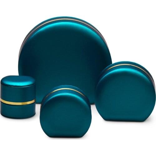 Oirlv High Quality Newly Round Leather Flannelette Ring Box Pendant Case Bracelet Organizer Jewelry Boxes