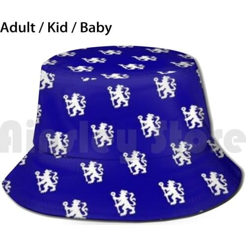 Pattern Bucket Hat Adult kid baby Beach Sun Hats Ktbffh Blue Is The Colour Blue Blues London Is Blue London Kai Havertz