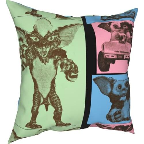 Pop Art Gremlin Triple Threat Pillowcase Soft Polyester Cushion Cover Decoration Throw Pillow Case Cover Home Wholesale 45X45cm