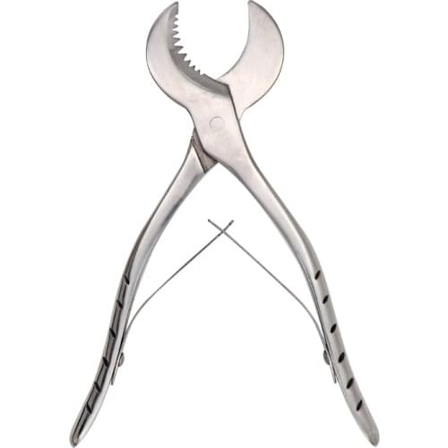 1PC Stainless steel Dental Lab Gypsum Scissors Dentistry Material Plaster Scissors With Serrated Blade For Dental Lab Equipment