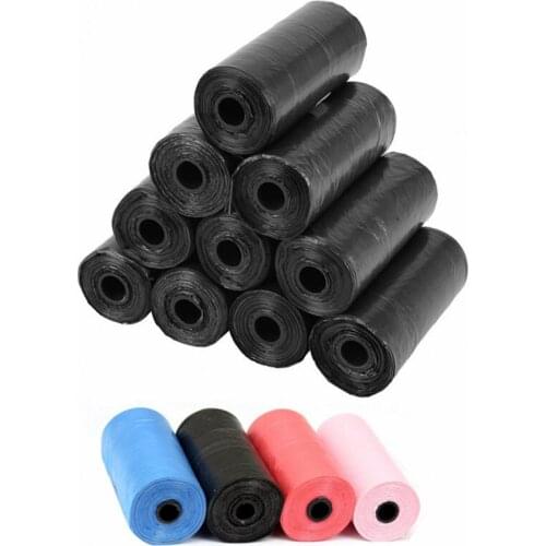 150 Pcs Degradable Pet Dog Poop Bag Pet Poop Bags Dog Cat Waste Pick Up Clean Bag For Dog Hot Selling 4 Colors