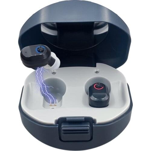 2021 Best Hearing Aid Rechargeable Hearing Device ITE Ear Hearing Aids for The Elderly Audifonos Sound Amplifier for Deafness