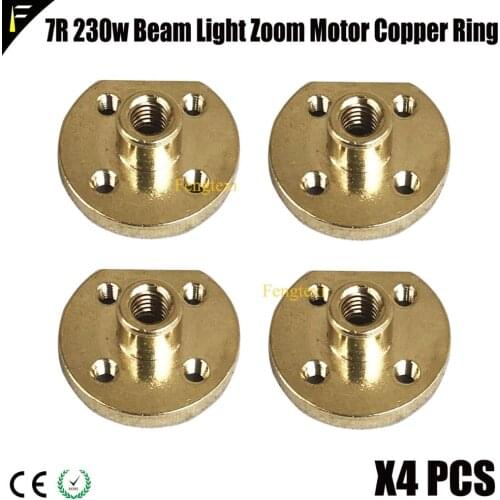 4pieces/lot 7R 230w 5R 200w Beam Moving Light Zoom Motor Copper Ring Focus Zoom In&Out Motors Fit for 39BYG-22-40 25Ω Step Motor