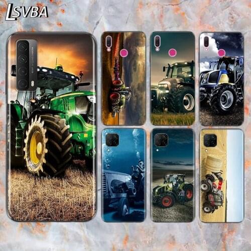 Cool tractor Car For Huawei Y9S Y6S Y8S Y9A Y7A Y8P Y7P Y5P Y6P Y7 Y6 Y5 Pro Prime 2020 2019 2018 Phone Case