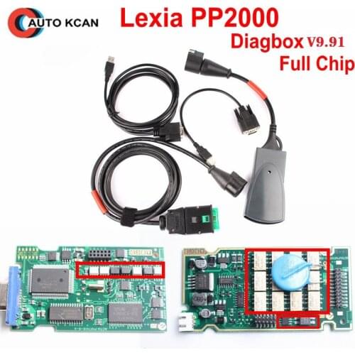 3pcs Lexia 3 PP2000 Diagbox 7.65 Full Chip 921815C For Lexia3 Citroen Peugeot Diagnostic Tool