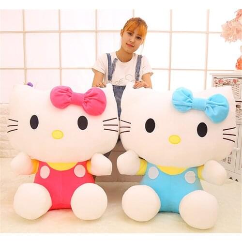 25Cm Plush Doll Hot Friendship Figure Plush Toy Soft Stuffed Cartoon Hello Kitty Doll Toys for Children Birthday Gift