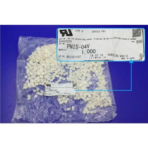 PNIS-04V white color JST Connectors terminals housing 100% new and original parts