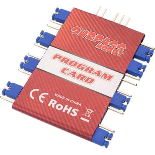 SURPASS HOBBY Programming Card for RC Boat /Aircraft ESC Brushless Electronic Speed Controller for ZTW Shark Series