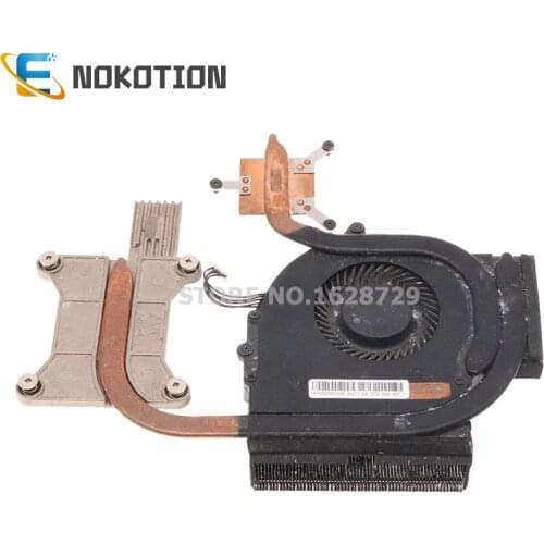 NOKOTION 04X4156 Radiator for Lenovo ThinkPad E431 E531 E440 E540 laptop CPU GPU Cooler cooling Heatsink Fan