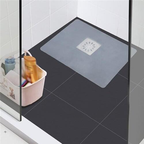 Silicone Floor Drain Deodorant Pad Toilet Floor Drain Mat Bathroom Sewer Cover Water Stoppe Home Odor-proof Sink Accessory