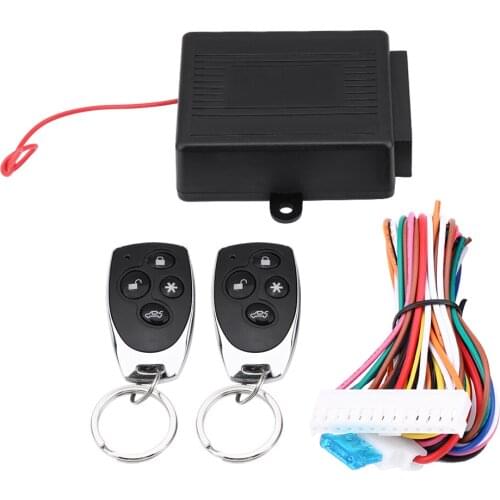 Universal Car Door Lock Keyless Entry System Remote Control Kit Central Locking Trunk Release