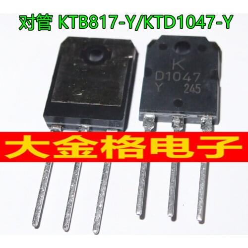 In Stock 100% New&original 5pcs/lot KTB817-Y/KTD1047-Y 2SB817 2SD1047