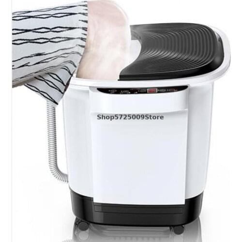 Foot Bathtub Full Automatic Electric Massage Heating Foot Washing Household Deep Bucket Over The Calf Foot Soaking Foo