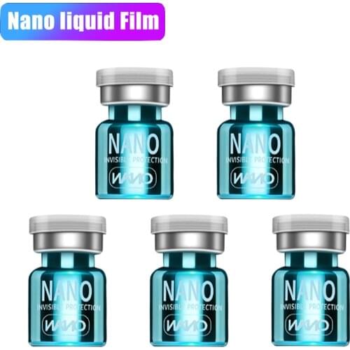 Lamorniea Nano Liquid Screen Protector For iPhone 11 12 Pro max X XS Samsung S21 Ultra S20 Invisible Full Cover Universal Glass