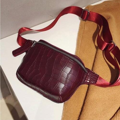 2021 Women Shoulder Belt Bag Zipper Waist Belt Pack Fashion Travel Shoulder Phone Pouch